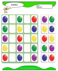 Sudoku Çocuk Bulmacaları